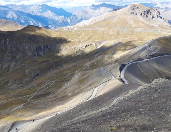 Montée et sommet de la Bonnette