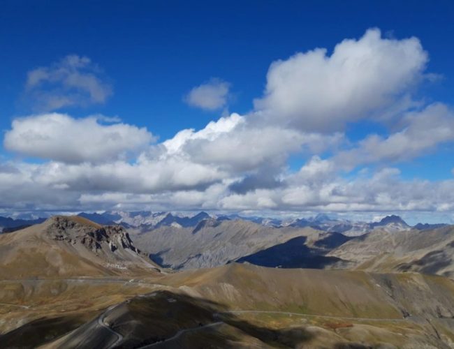 Montée et sommet de la Bonnette