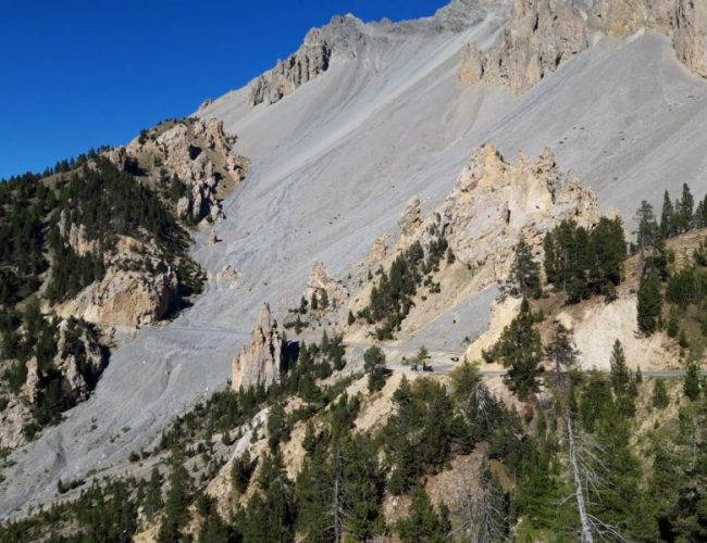 Dans la montée vers l'Izoard !