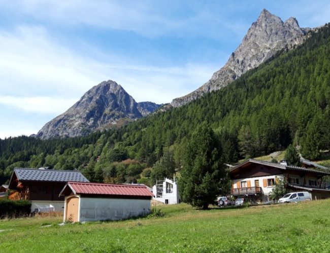 Aux abords de Vallorcine